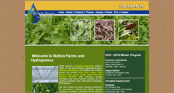 Desktop Screenshot of boltonhydroponics.com